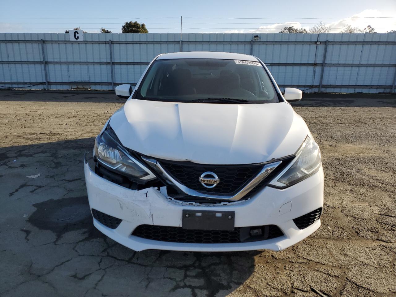 2019 Nissan Sentra VIN 3N1AB7AP4KY456677 Copart auction photo, front end damage thumbnail 5