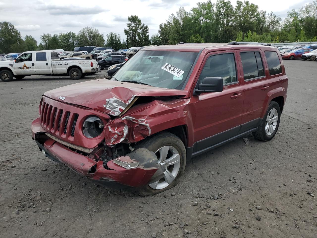 2014 Jeep Liberty (Patriot) VIN 1C4NJPCB6ED570366
