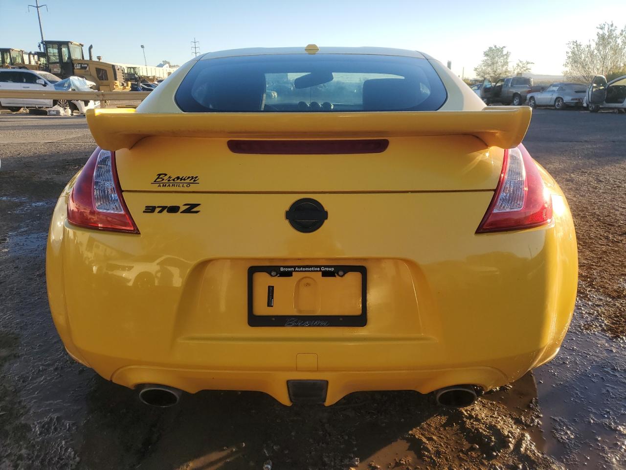 2009 Nissan 370Z VIN JN1AZ44E99M403555 Copart auction photo, water/flood / front end damage thumbnail 6