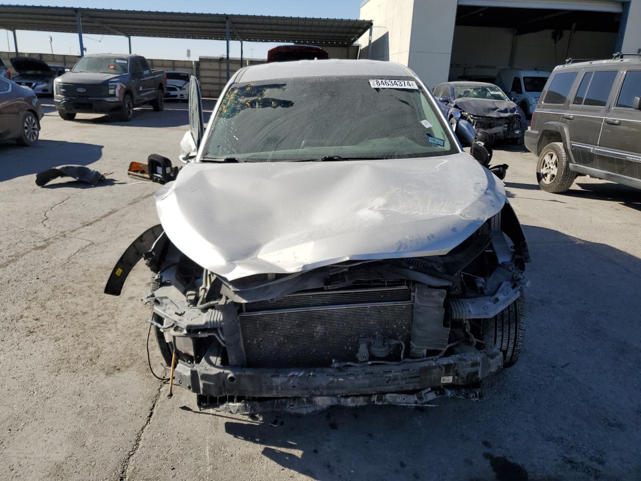 2020 Hyundai Tucson VIN KM8J23A44LU146640 Copart auction photo, all over damage thumbnail 5