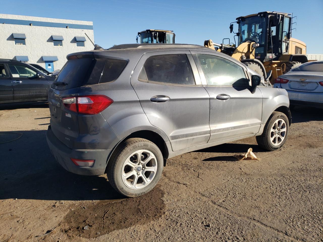 2018 Ford EcoSport VIN MAJ6P1UL0JC170493 Copart auction photo, front end damage thumbnail 3