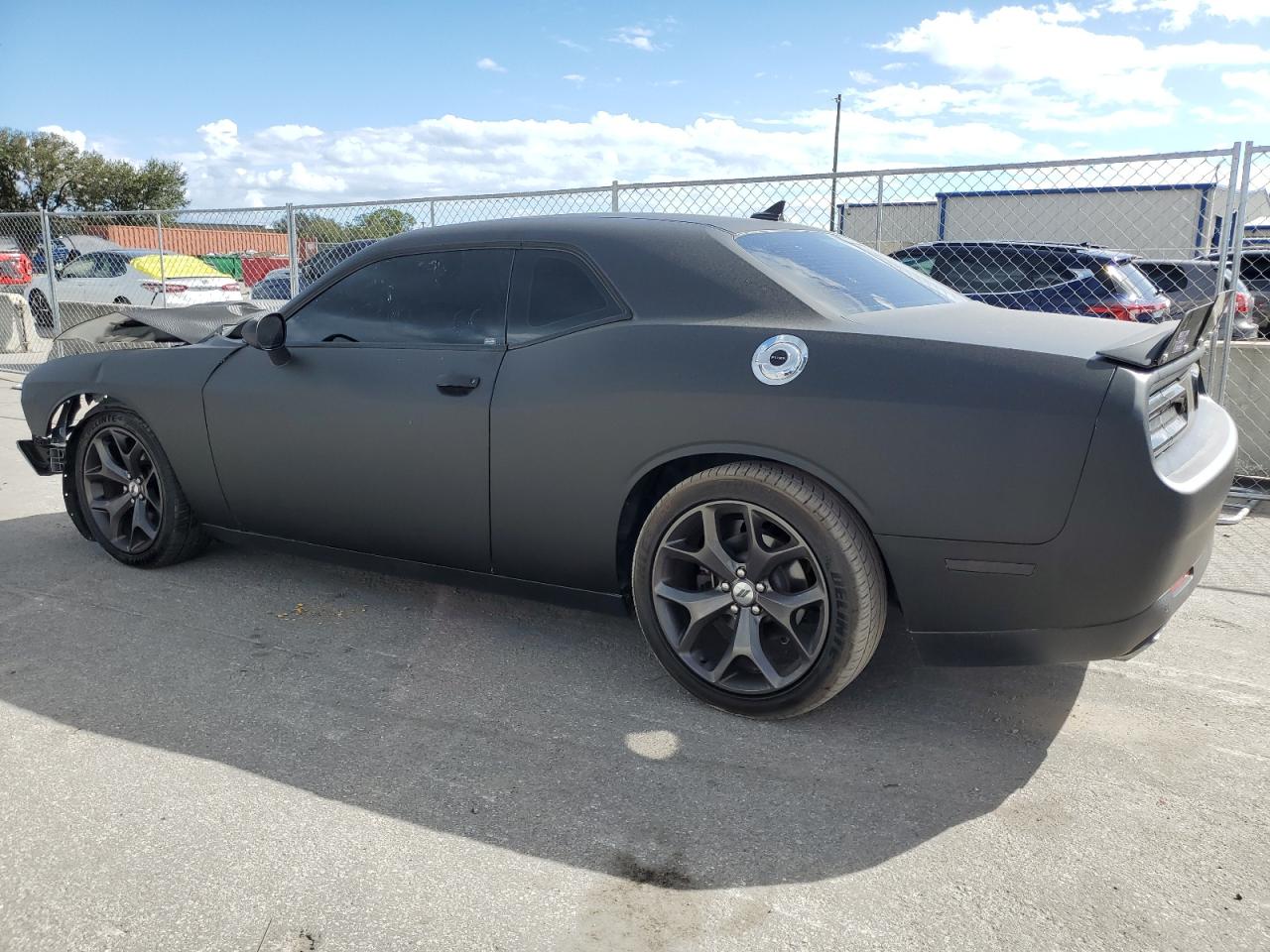 2019 Dodge Challenger VIN 2C3CDZBT4KH751313 Copart auction photo, front end / side damage thumbnail 2