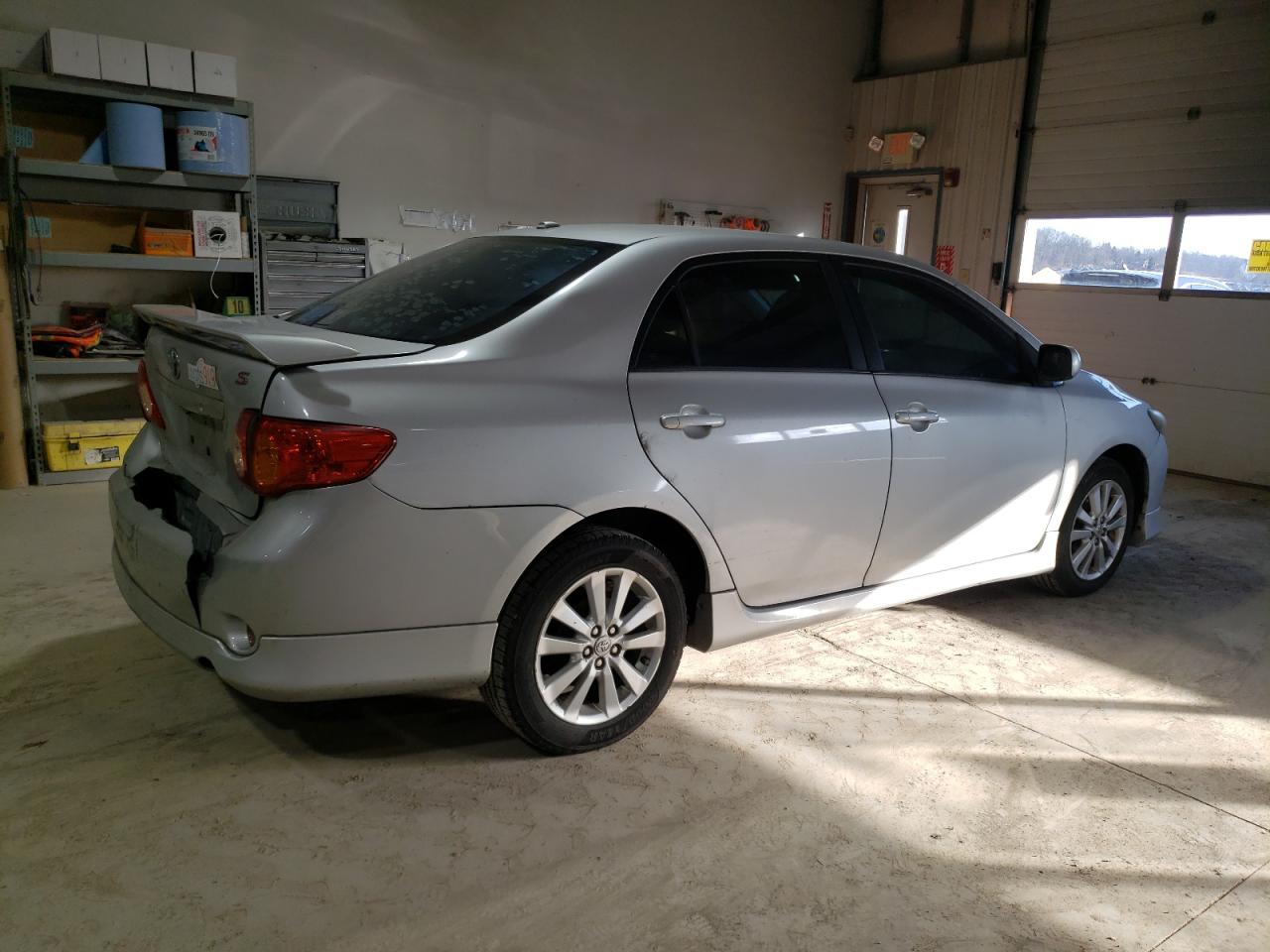 2010 Toyota Corolla VIN 2T1BU4EE3AC507104 Copart auction photo, rear end damage thumbnail 3