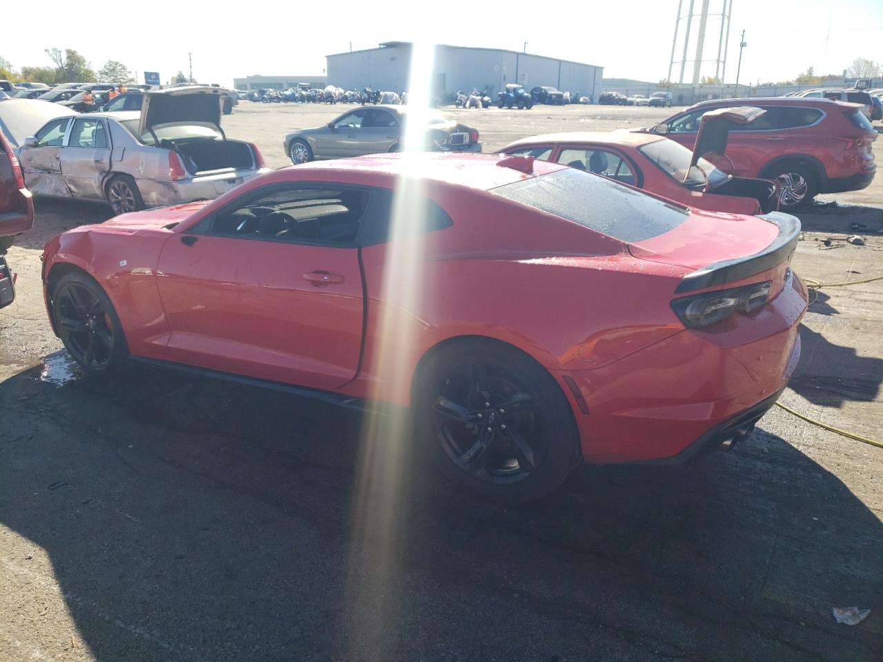 2021 Chevrolet Camaro VIN 1G1FE1R73M0123985 Copart auction photo, vandalism / side damage thumbnail 2