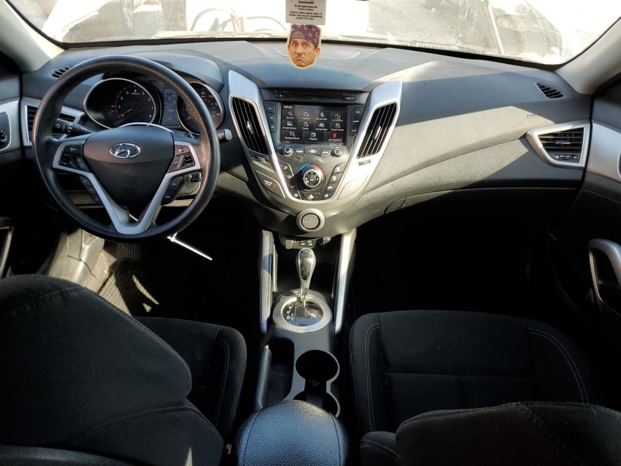 2016 Hyundai Veloster VIN KMHTC6AD5GU287097 Copart auction photo, front end damage thumbnail 8