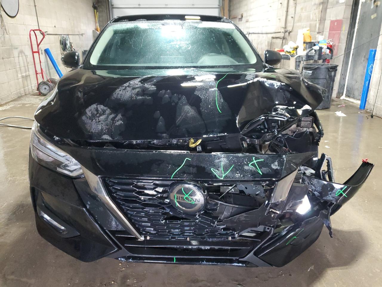 2021 Nissan Sentra VIN 3N1AB8DV9MY251486 Copart auction photo, front end damage thumbnail 5