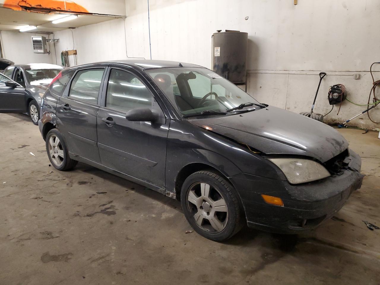 2007 Ford Focus VIN 1FAHP37N37W316703 Copart auction photo, front end damage thumbnail 4