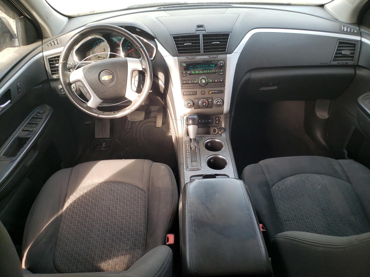 2012 Chevrolet Traverse VIN 1GNKRGEDXCJ390162 Copart auction photo, front end damage thumbnail 8
