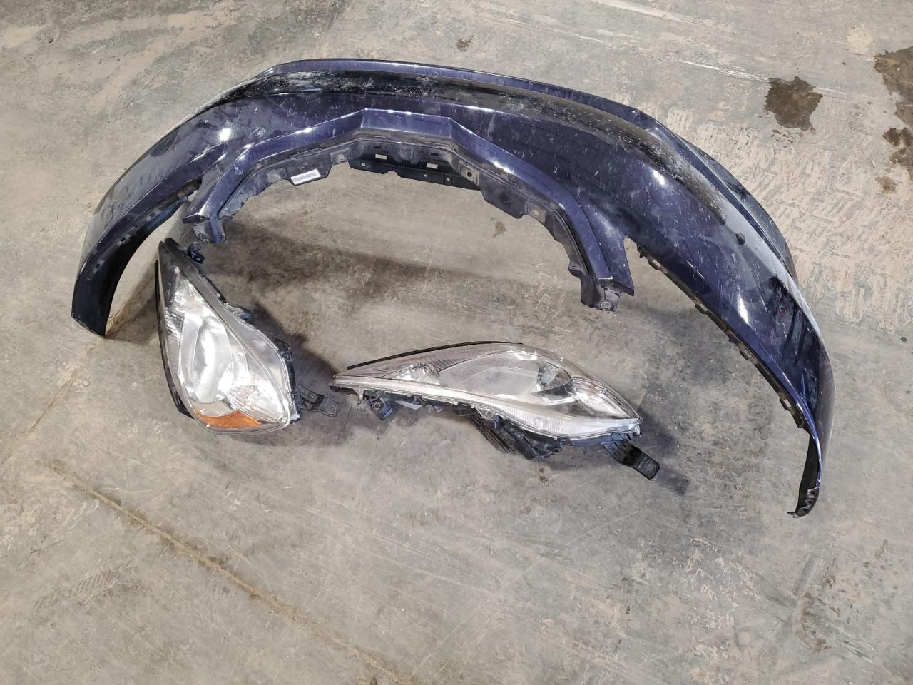 2010 Honda Fit VIN JHMGE8H44AC024175 Copart auction photo, front end / rear end damage thumbnail 12