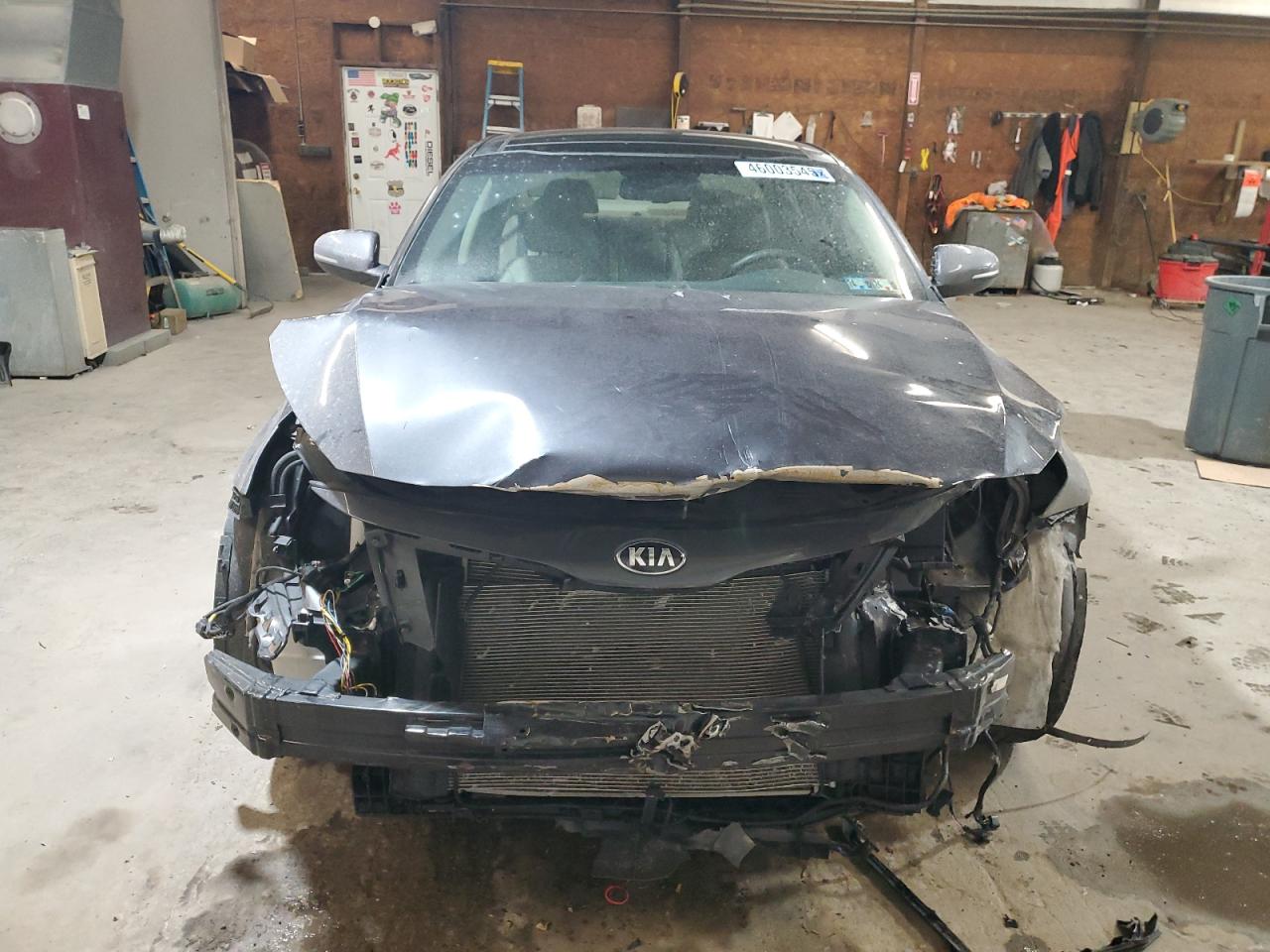 2015 KIA Optima VIN 5XXGN4A77FG432997 Copart auction photo, front end / rear end damage thumbnail 5