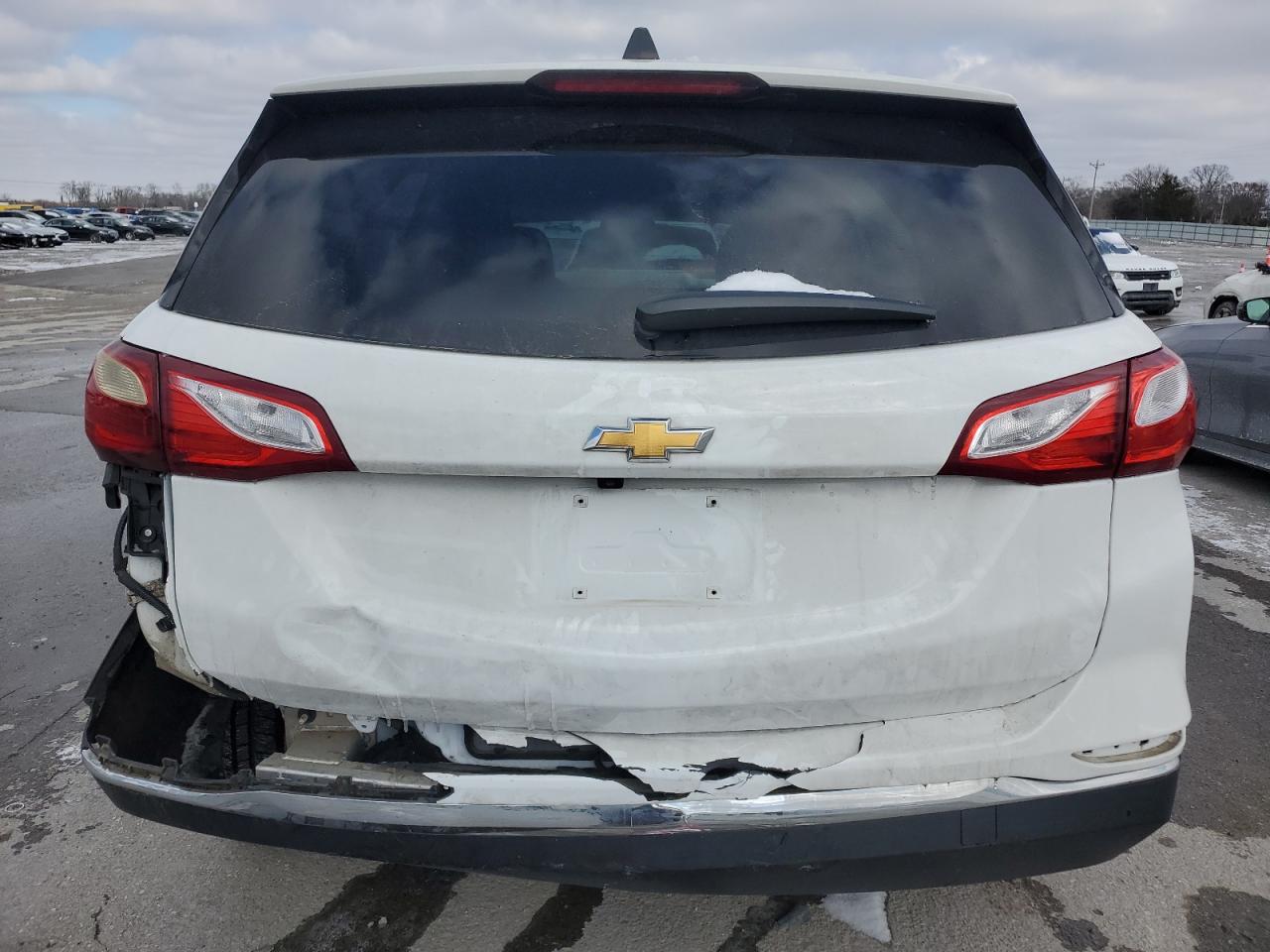 2018 Chevrolet Equinox VIN 2GNAXHEV7J6334688 Copart auction photo, rear end / front end damage thumbnail 6