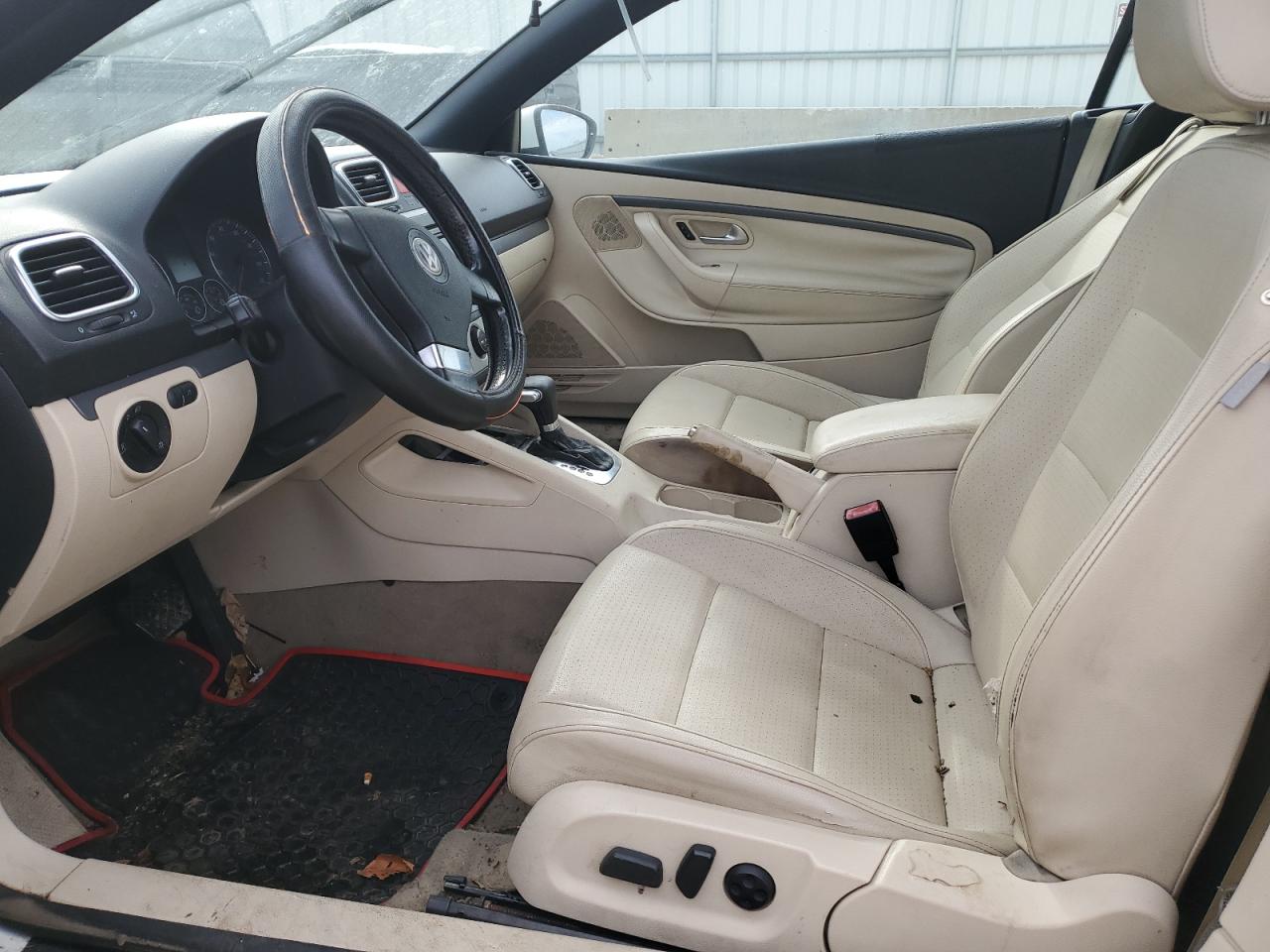 2009 Volkswagen Eos VIN WVWBA71F19V015382 Copart auction photo, mechanical damage thumbnail 7