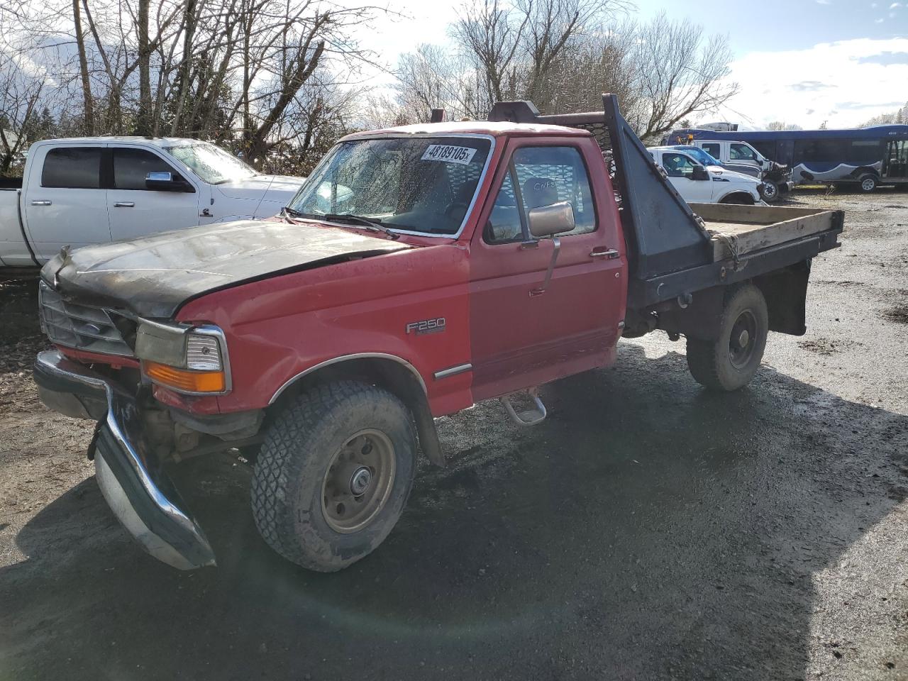 1993 Ford F250 VIN 2FTHF26M4PCA95074