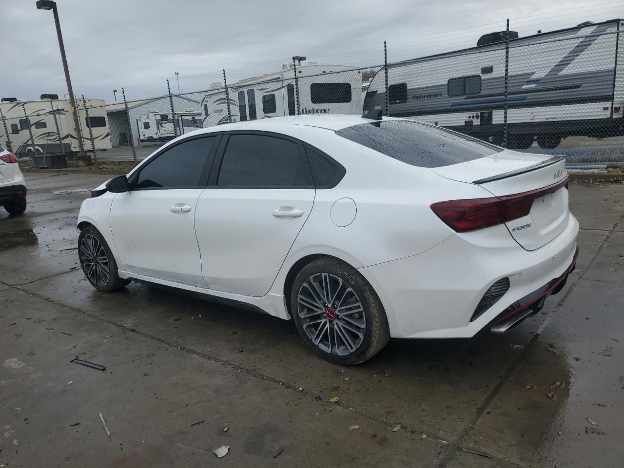 2022 KIA Forte VIN 3KPF44AC5NE496085 Copart auction photo, front end damage thumbnail 2
