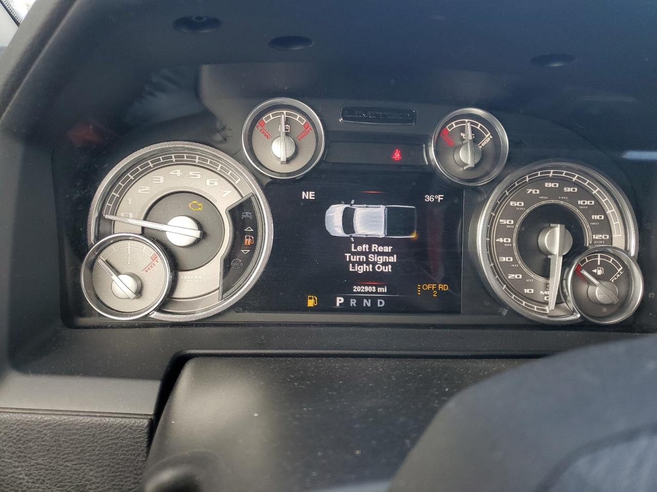 2013 RAM 1500 VIN 1C6RR7PT2DS723372 Copart auction photo, rear end / front end damage thumbnail 9