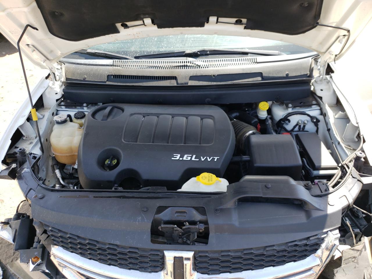 2015 Dodge Journey VIN 3C4PDCBG7FT742583 Copart auction photo, front end / undercarriage damage thumbnail 7