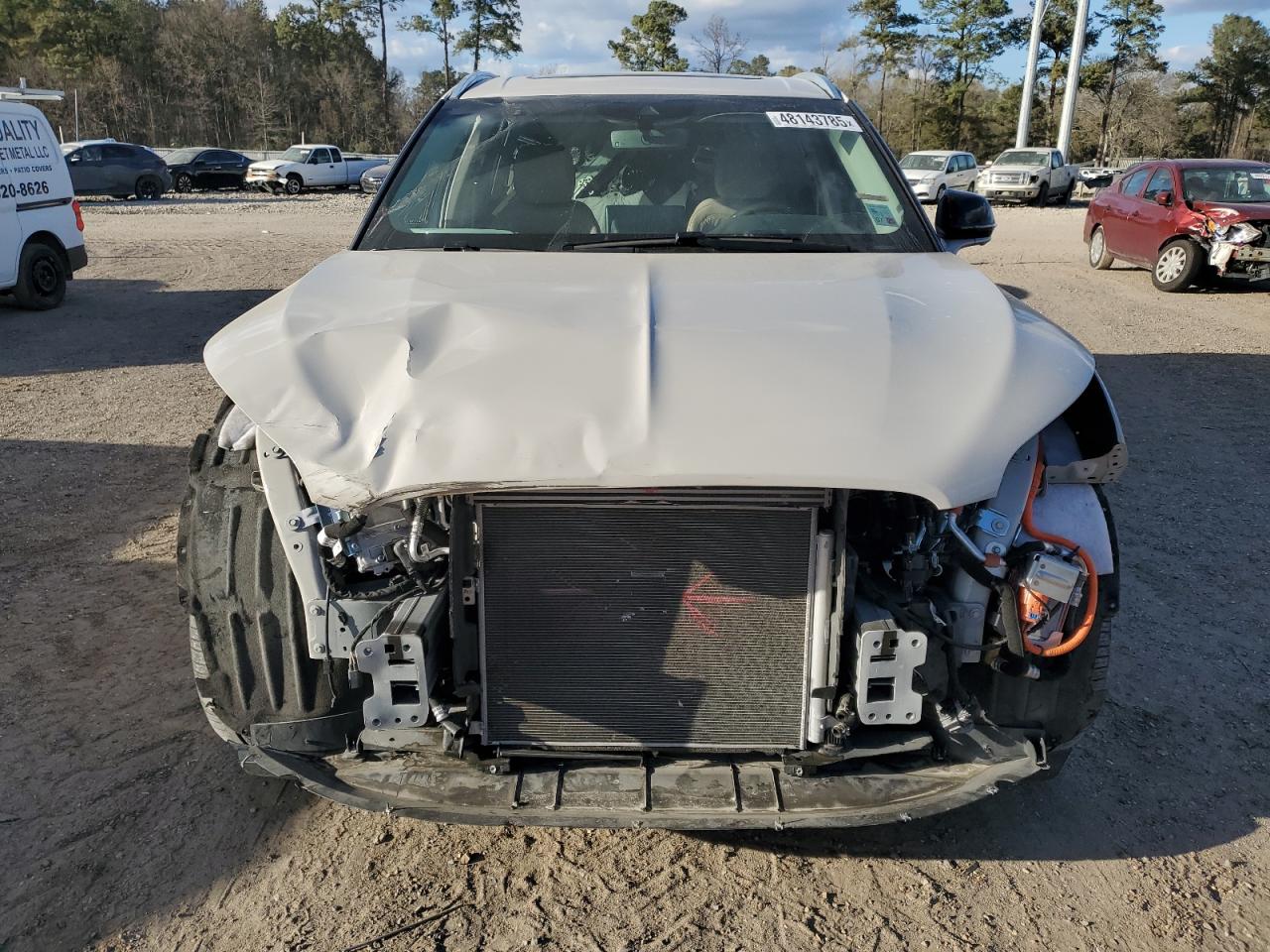 2020 Lincoln Aviator VIN 5LMYJ8XY8LGL33769 Copart auction photo, front end / minor dent/scratches damage thumbnail 5