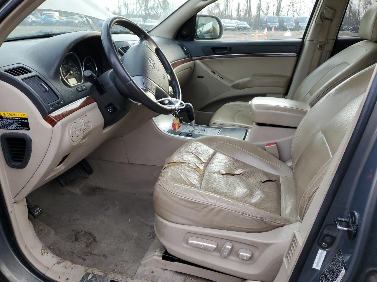 2007 Hyundai Veracruz VIN KM8NU13C47U022488 Copart auction photo, mechanical damage thumbnail 7