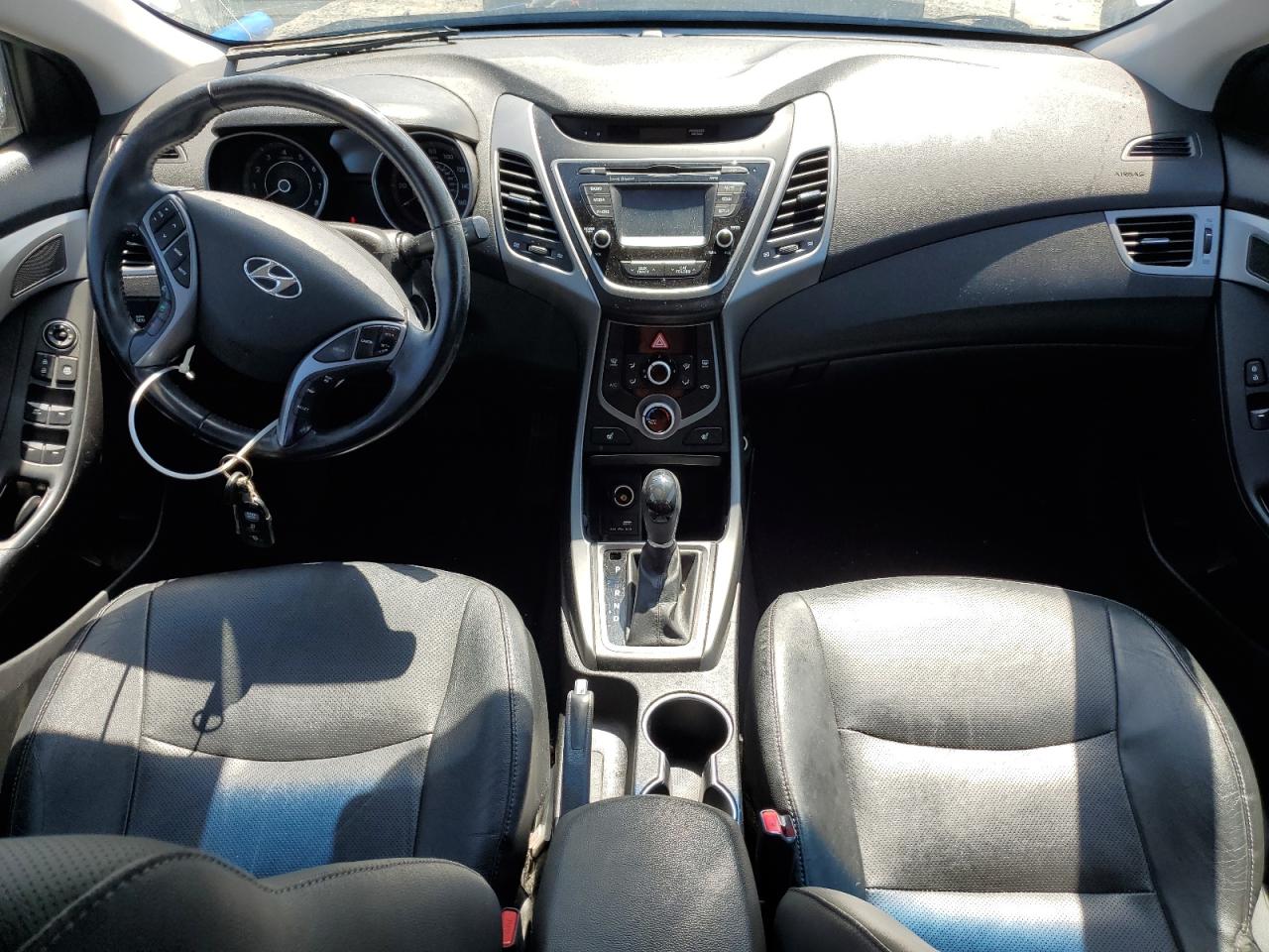 2015 Hyundai Elantra VIN 5NPDH4AE3FH612779 Copart auction photo, mechanical / front end damage thumbnail 8