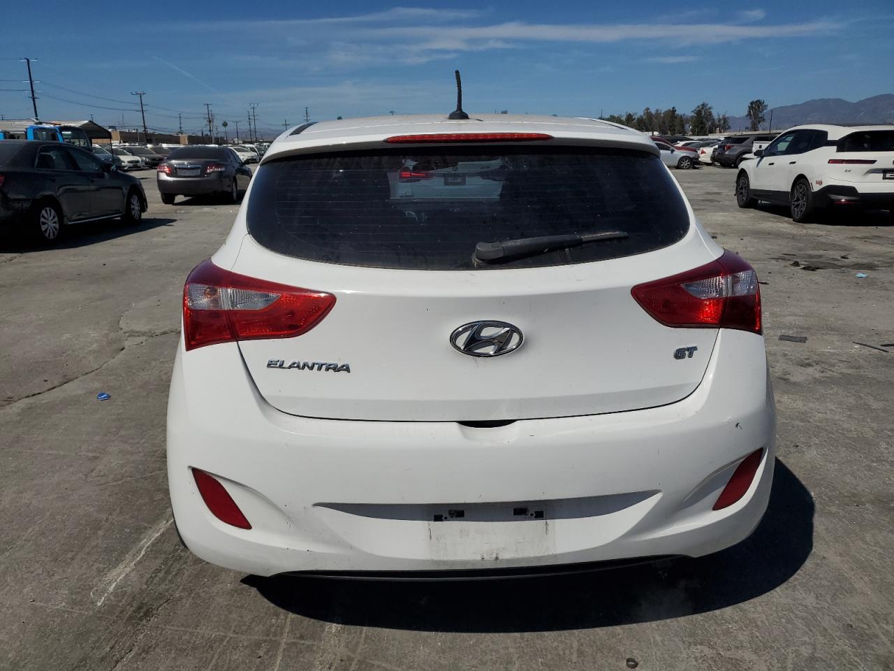 2016 Hyundai Elantra VIN KMHD35LH7GU305534 Copart auction photo, front end damage thumbnail 6