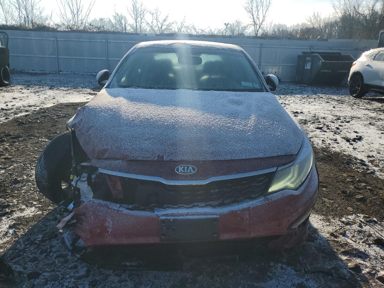 2020 KIA Optima VIN 5XXGT4L36LG450421 Copart auction photo, front end damage thumbnail 5