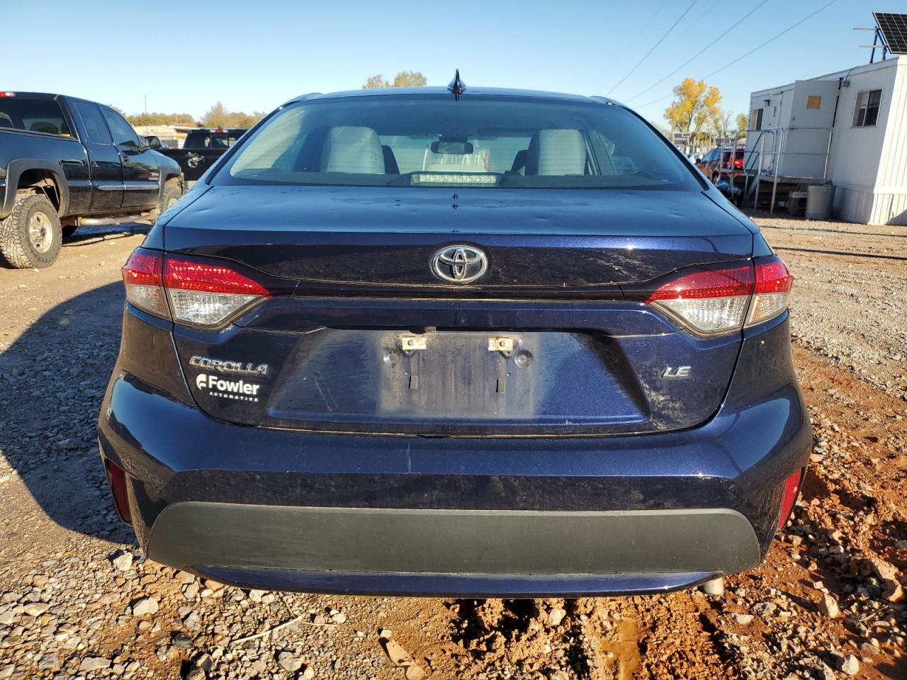 2020 Toyota Corolla VIN 5YFEPRAE4LP076539 Copart auction photo, hail / minor dent/scratches damage thumbnail 6
