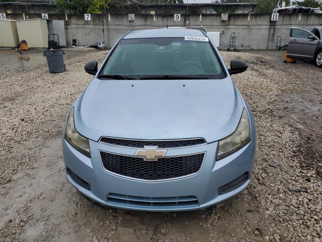 2012 Chevrolet Cruze VIN 1G1PC5SH5C7162569 Copart auction photo, rear end damage thumbnail 5
