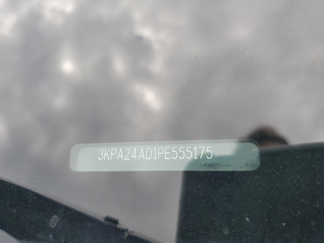 2023 KIA Rio VIN 3KPA24AD1PE555175 Copart auction photo, undercarriage / side damage thumbnail 12