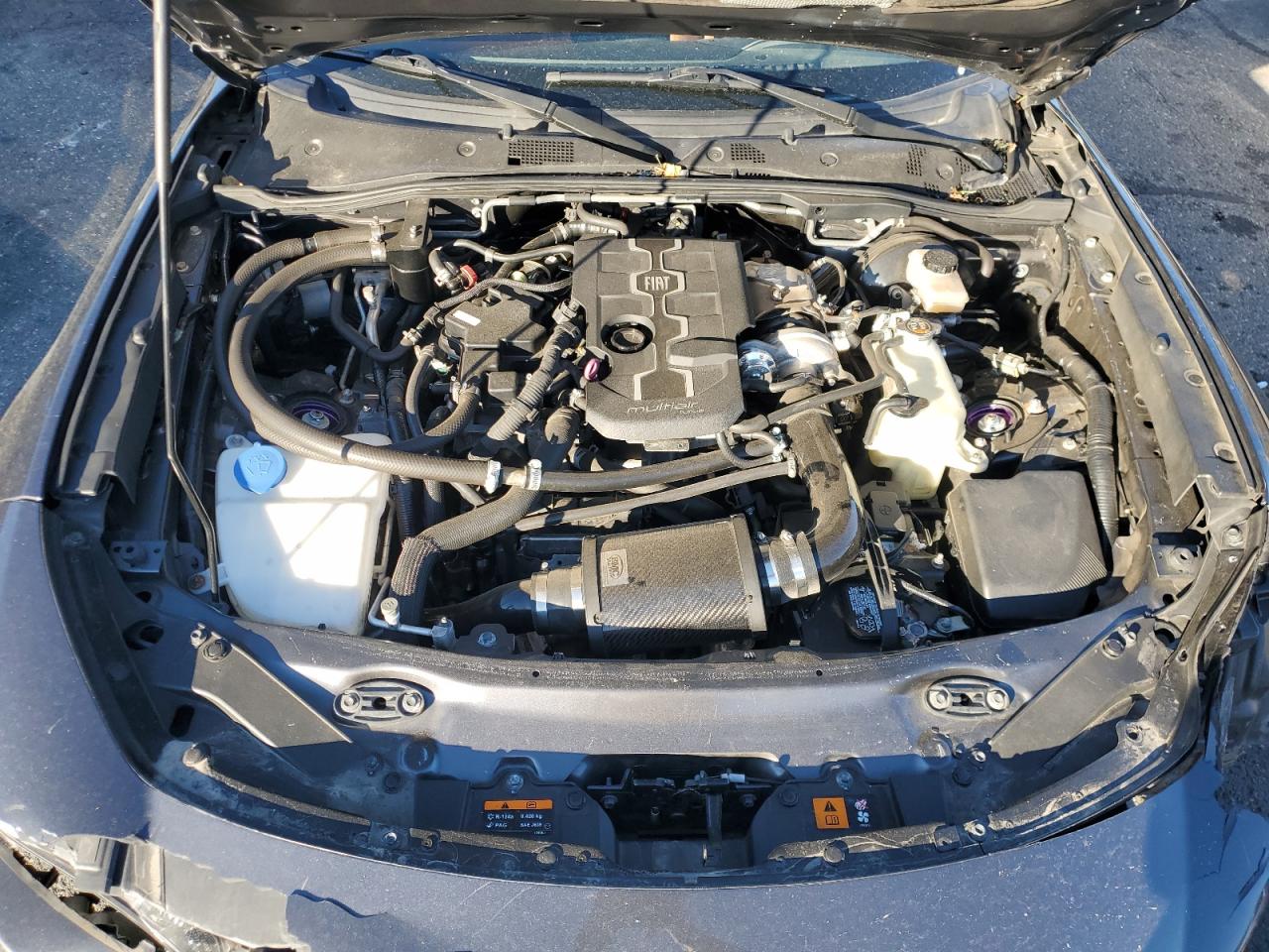 2017 Fiat 124 Spider VIN JC1NFAEK9H0104824 Copart auction photo, front end damage thumbnail 11