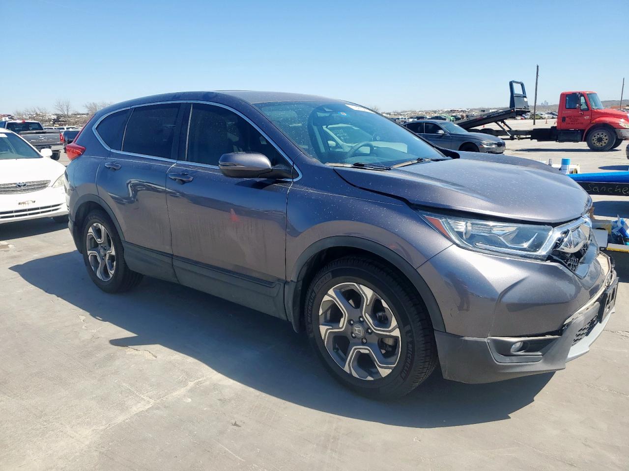 2019 Honda CR-V VIN 7FARW1H56KE021780 Copart auction photo, front end / rear end damage thumbnail 4