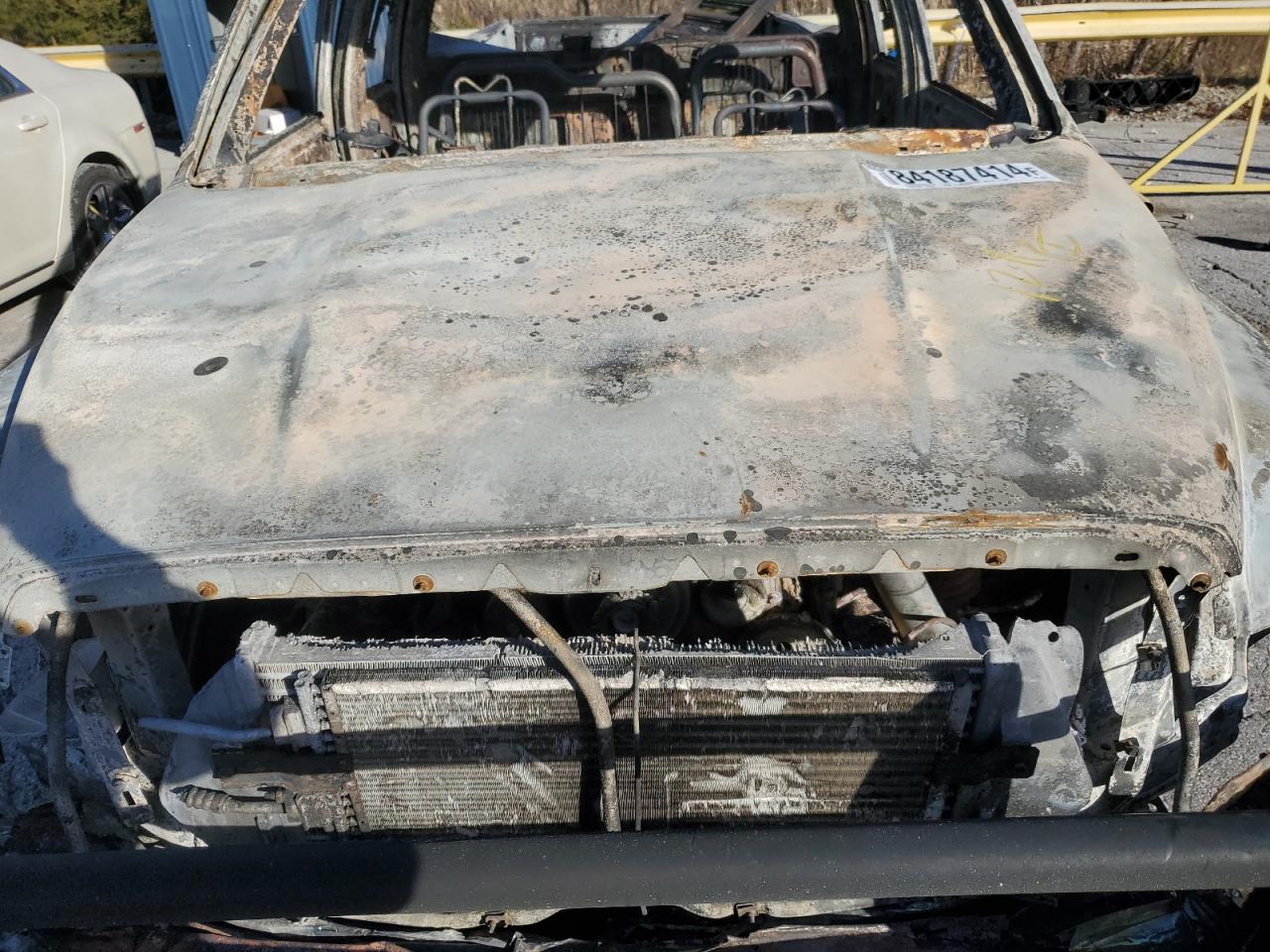 2003 Dodge RAM VIN 3D7MU48C13G825644 Copart auction photo, burn - engine / burn - interior damage thumbnail 11