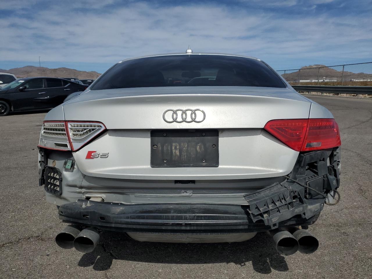2013 Audi RS5 VIN WAUVGAFR1DA021286 Copart auction photo, rear end / front end damage thumbnail 6