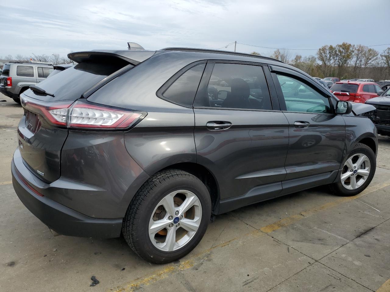 2018 Ford Edge VIN 2FMPK4G96JBB94193 Copart auction photo, front end damage thumbnail 3
