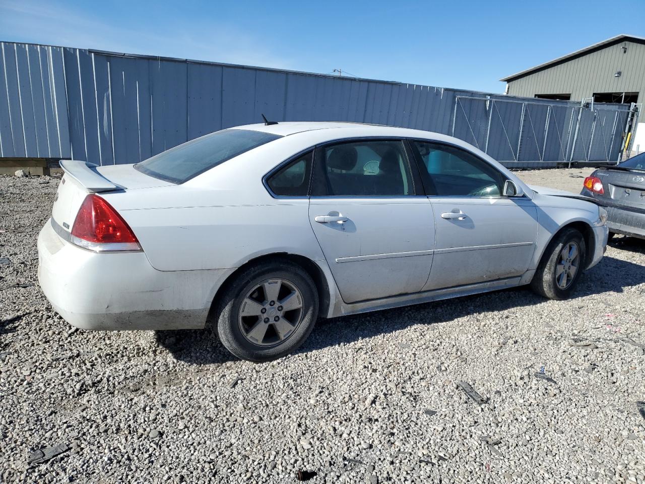 2010 Chevrolet Impala VIN 2G1WB5EK8A1222165 Copart auction photo, vandalism damage thumbnail 3
