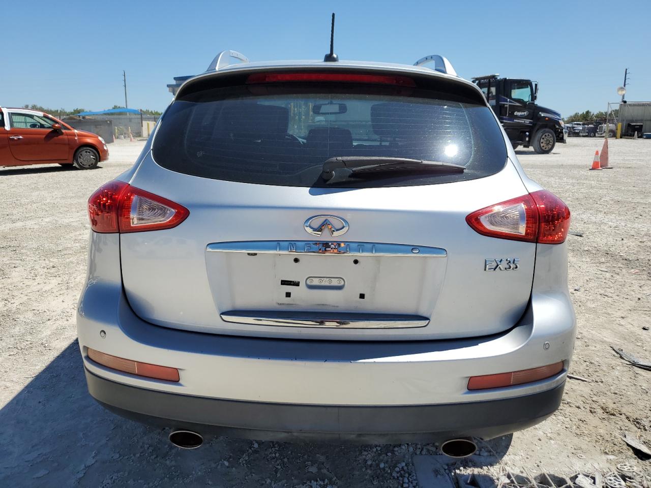 2010 Infiniti EX VIN JN1AJ0HP7AM702350 Copart auction photo, front end damage thumbnail 6