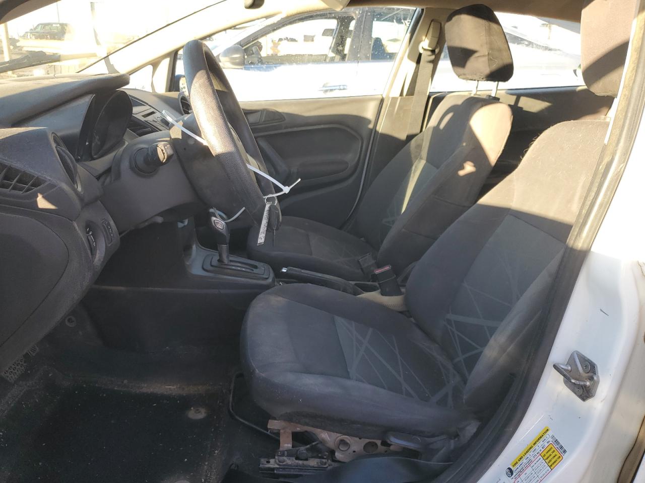 2014 Ford Fiesta VIN 3FADP4TJ8EM200918 Copart auction photo, undercarriage / rear end damage thumbnail 7