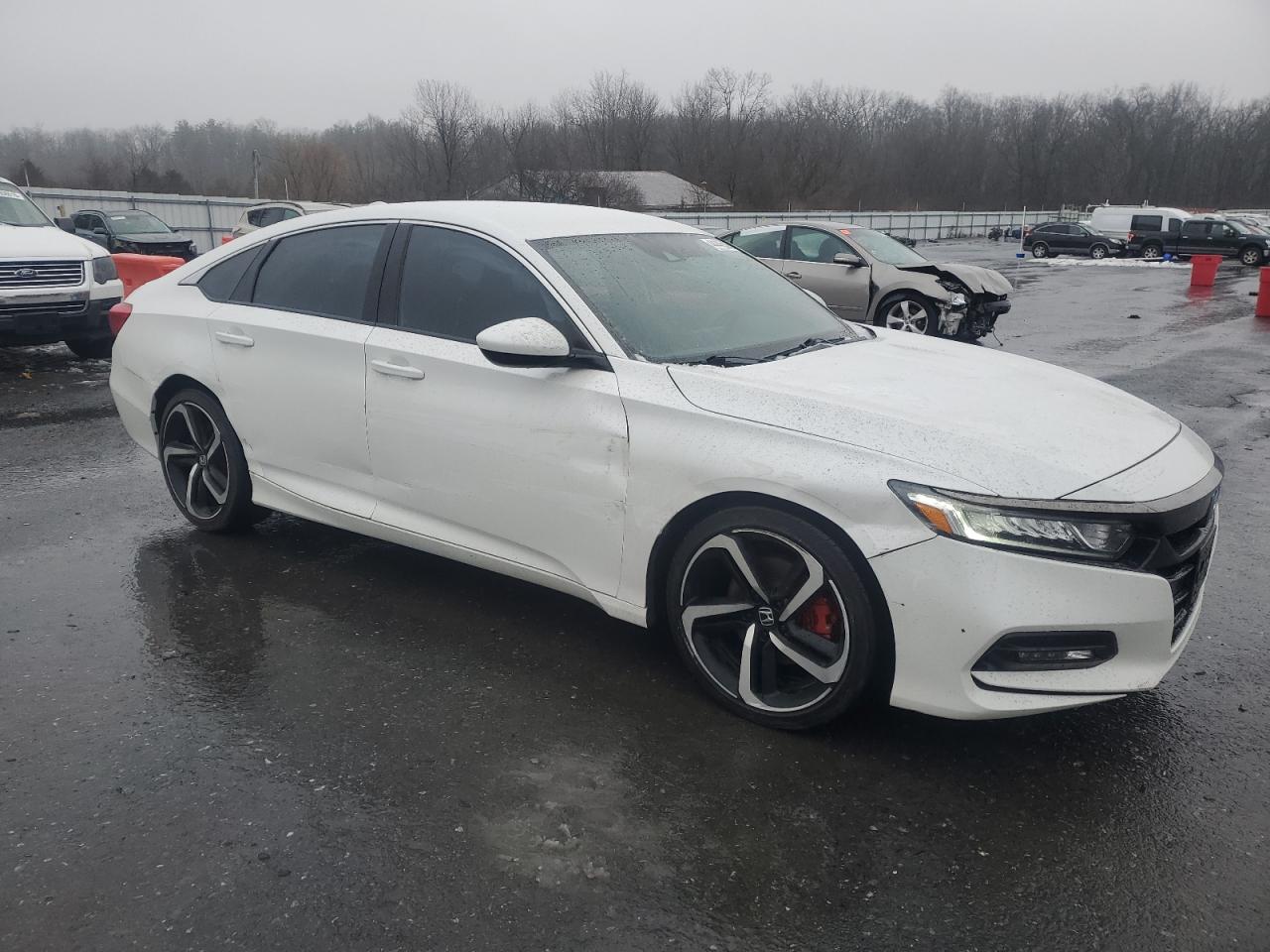 2020 Honda Accord VIN 1HGCV1F32LA126494 Copart auction photo, side / minor dent/scratches damage thumbnail 4