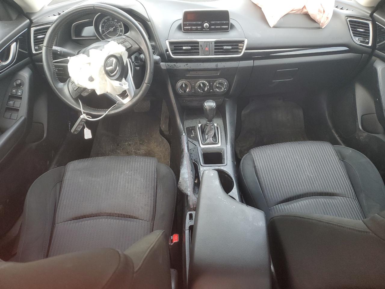 2014 Mazda 3 VIN JM1BM1V7XE1150689 Copart auction photo, front end / rear end damage thumbnail 8