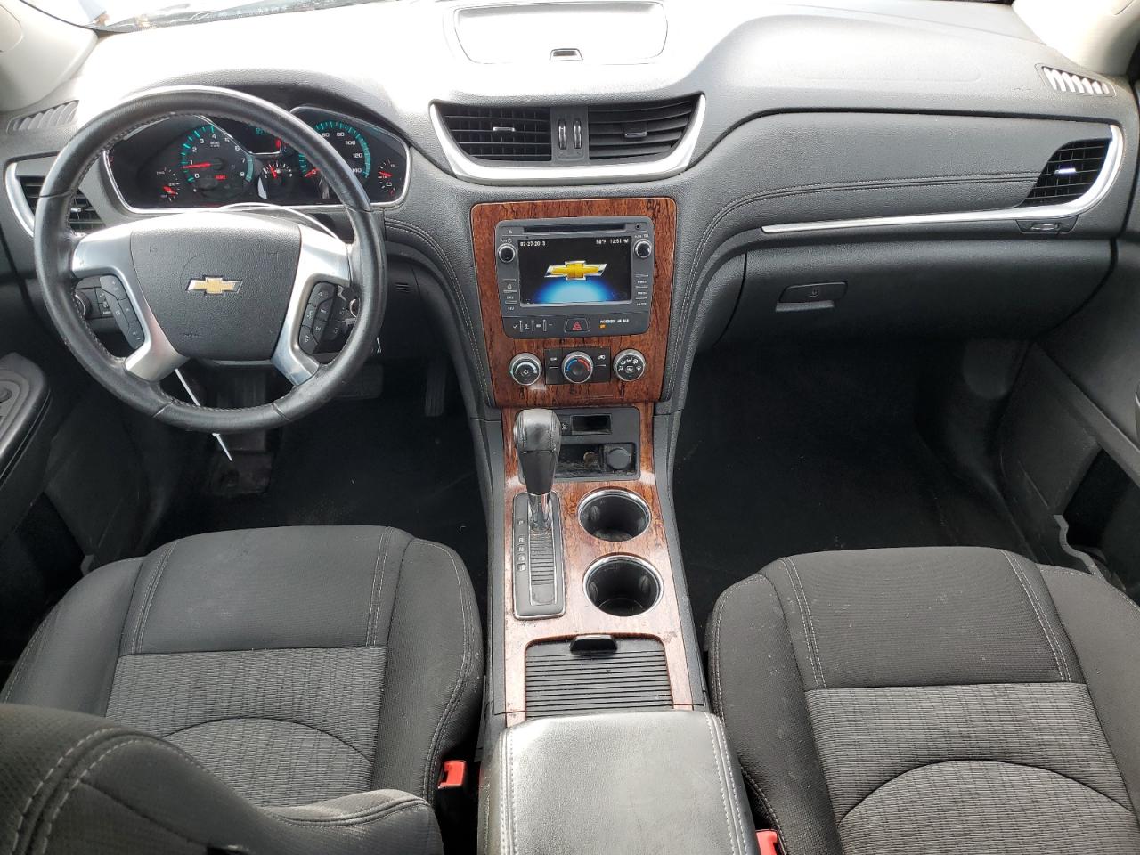 2014 Chevrolet Traverse VIN 1GNKVGKD2EJ284646 Copart auction photo, rear end / side damage thumbnail 8
