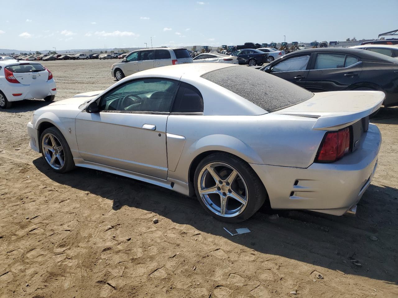 2001 Ford Mustang VIN 1FAFP40411F147139 Copart auction photo, rear end damage thumbnail 2