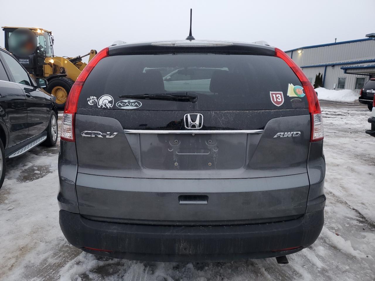 2014 Honda CR-V VIN 2HKRM4H72EH659776 Copart auction photo, front end damage thumbnail 6
