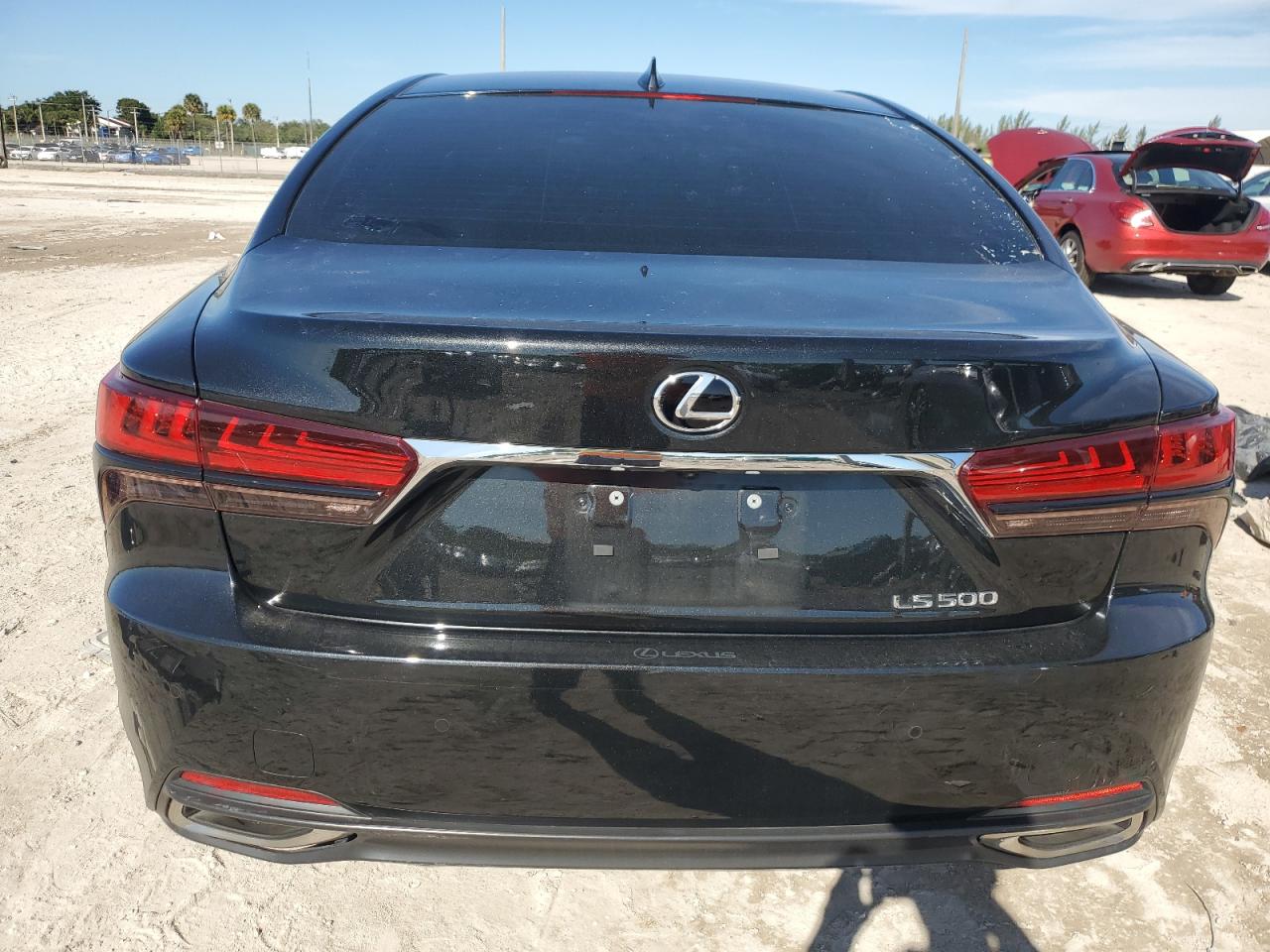 2021 Lexus LS VIN JTHD51FF1M5014484 Copart auction photo, front end damage thumbnail 6