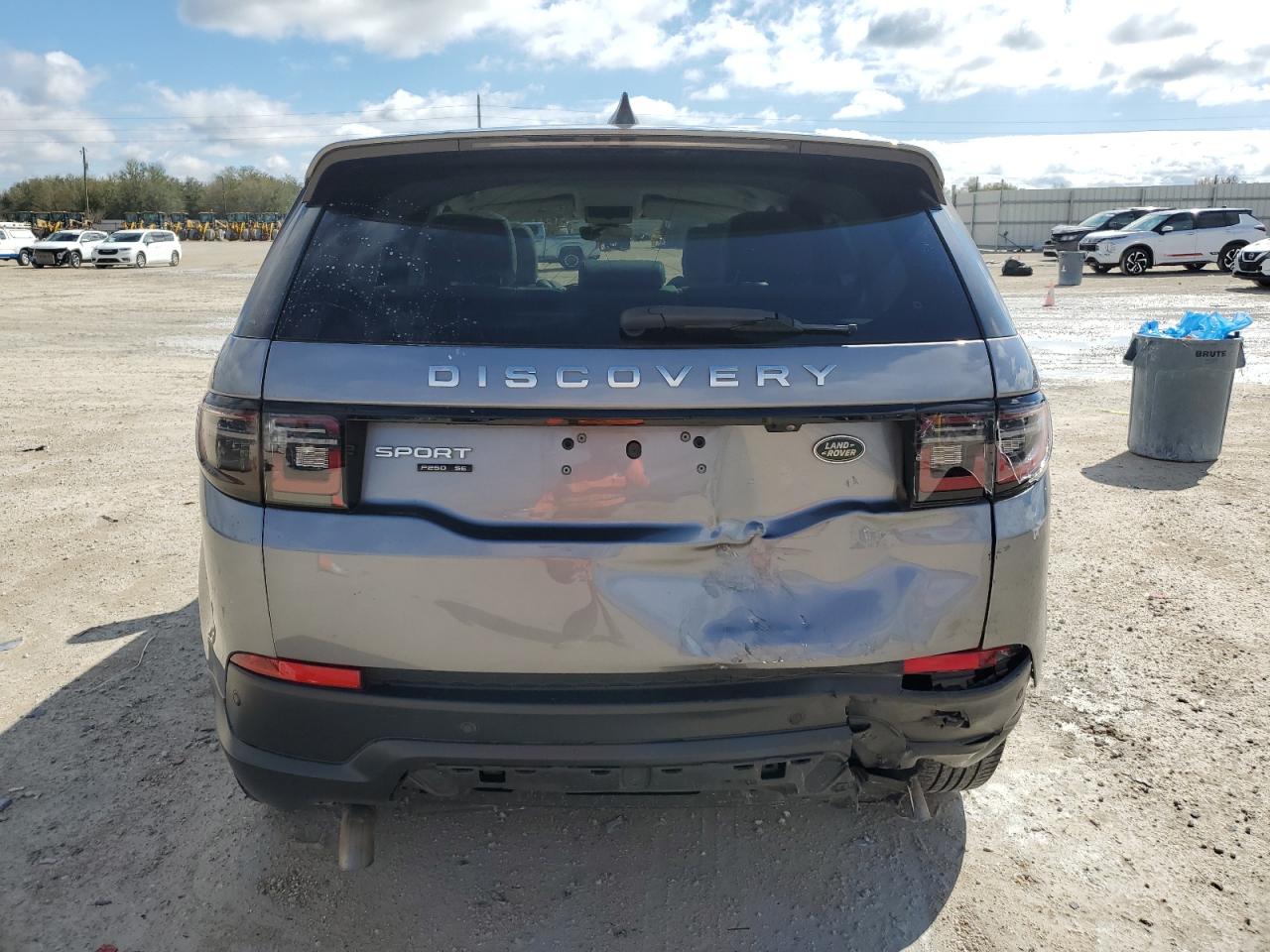 2020 Land Rover Discovery VIN SALCP2FX3LH836120 Copart auction photo, rear end damage thumbnail 6