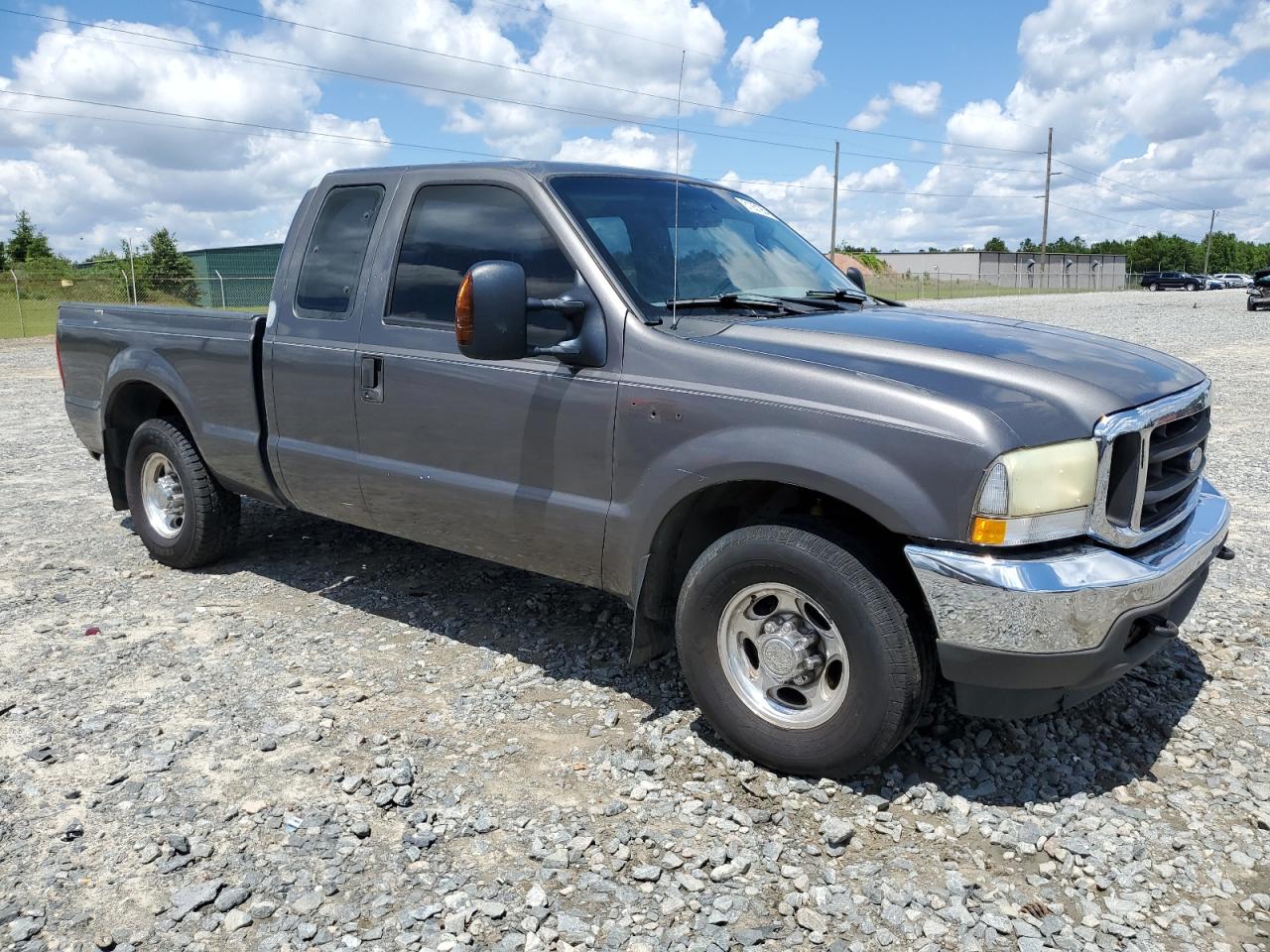 2004 Ford F250 VIN 1FTNX20L24EB98046 Copart auction photo, rear end damage thumbnail 4