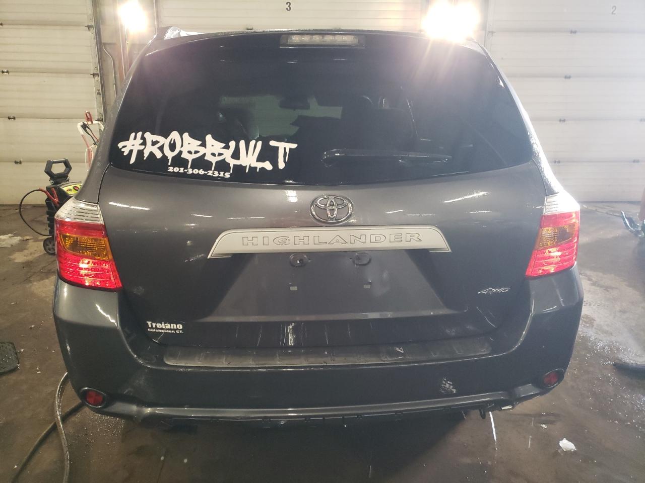 2010 Toyota Highlander VIN 5TDBK3EH8AS005156 Copart auction photo, front end / minor dent/scratches damage thumbnail 6