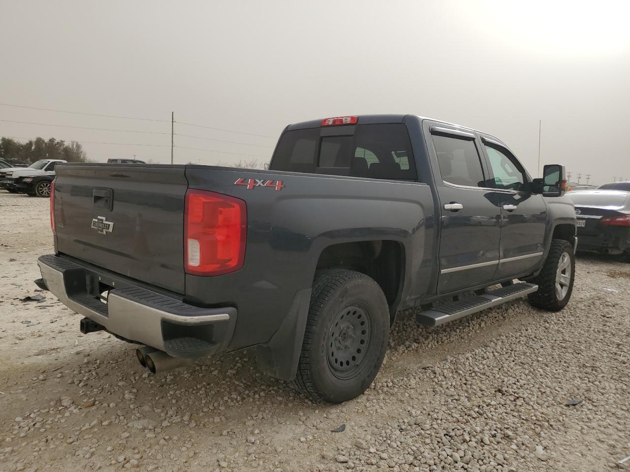 2018 Chevrolet Silverado VIN 3GCUKSEC4JG254494 Copart auction photo, front end / side damage thumbnail 3