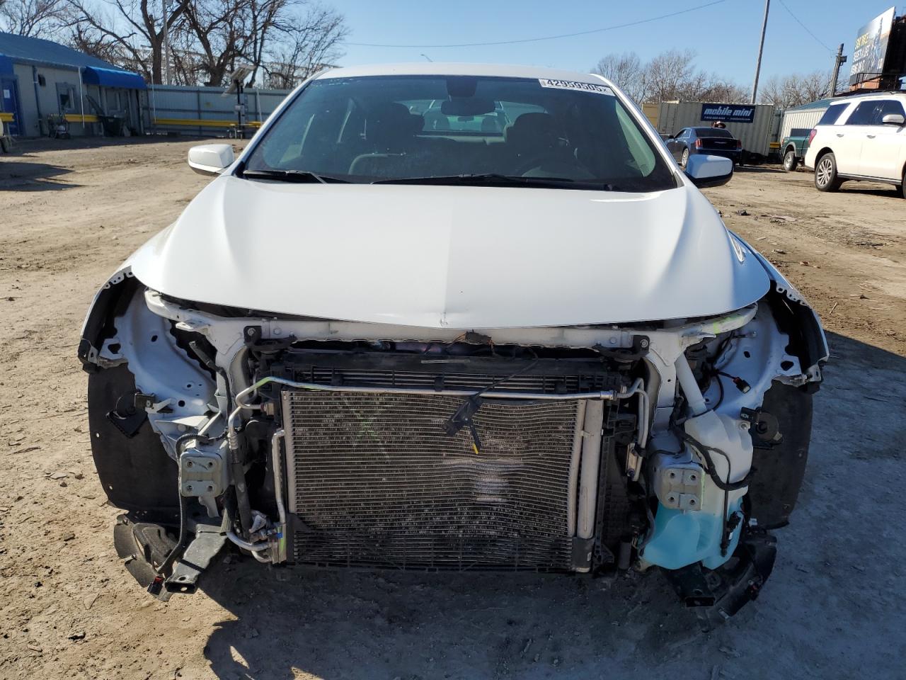 2022 Chevrolet Malibu VIN 1G1ZD5STXNF181668 Copart auction photo, front end damage thumbnail 5
