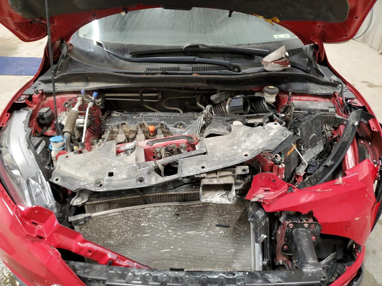 2017 Honda HR-V VIN 3CZRU6H55HM708732 Copart auction photo, front end damage thumbnail 11