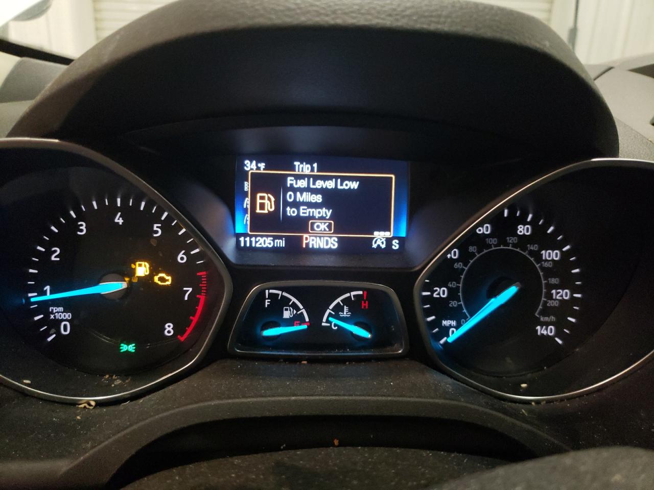 2017 Ford Escape VIN 1FMCU9G92HUD43550 Copart auction photo, vandalism damage thumbnail 9