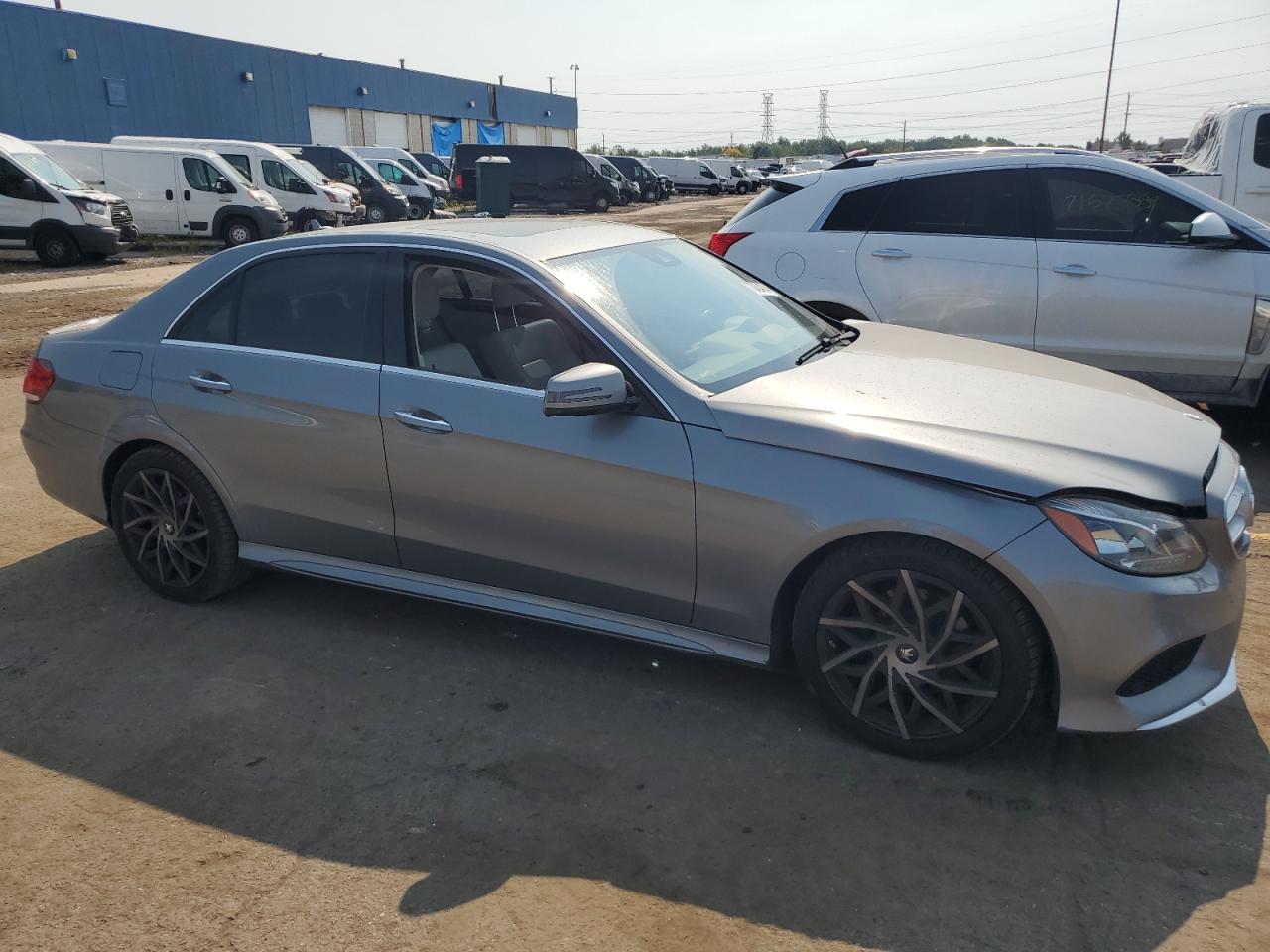 2014 Mercedes-Benz E-klasse VIN WDDHF8JB0EB030651 Copart auction photo, all over damage thumbnail 4